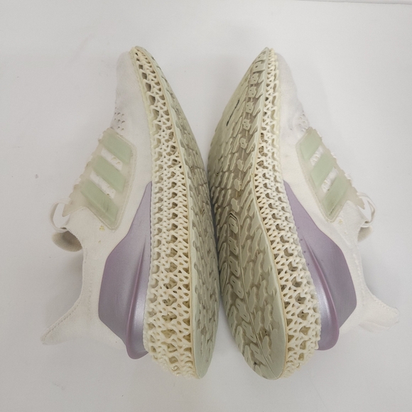 adidas Ultra 4DFWD Running women's Shoes GX6634 CloudWhite/Linen Green - Picture 4 of 11